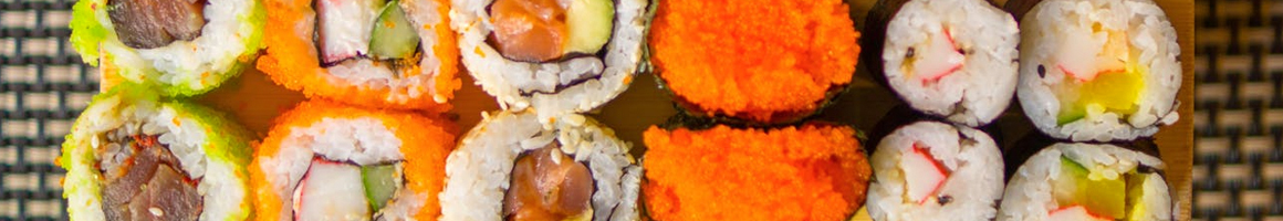 Eating Asian Fusion Sushi at Nova Sushi Bar & Asian Fusion restaurant in Edgewater, MD.